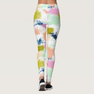 Leggings Piscinas , pinturas de aceite