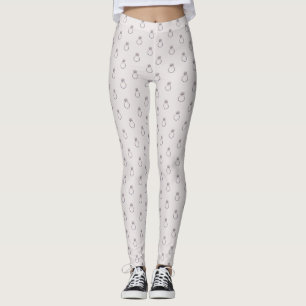 Leggings Pista de patinaje de compromiso rosa polvoriento