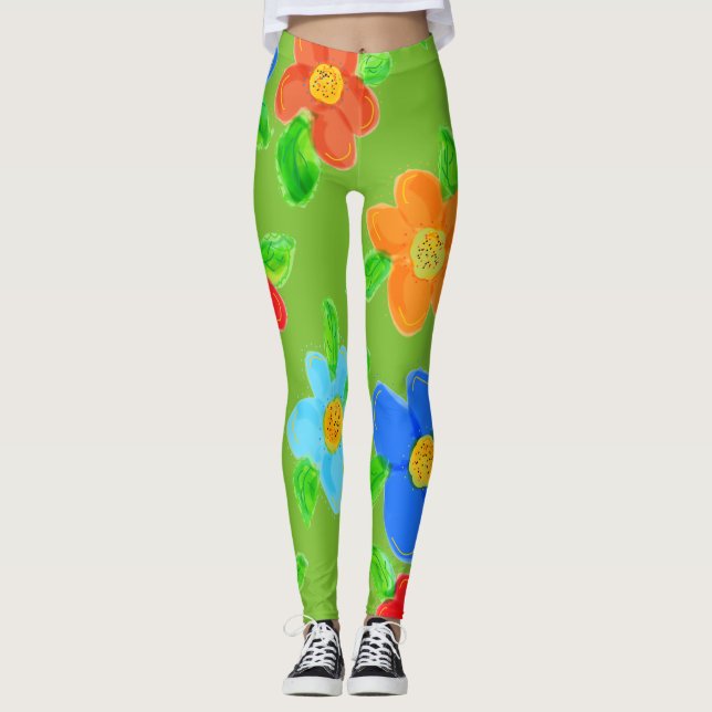 Leggings Pistachio Greens (Anverso)