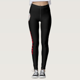 Leggings Pitch The Ball Baseball Editable Personalizado