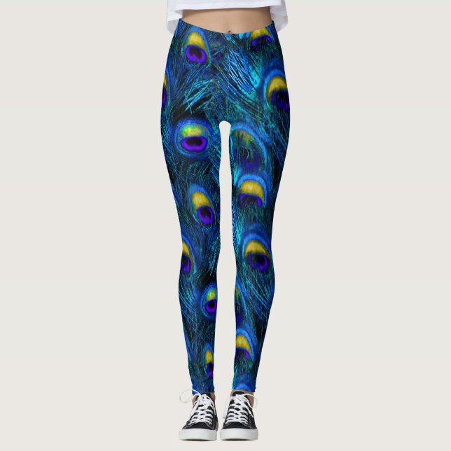 Leggings PixDezines Piamonte/Cobalto/Aqua (Anverso)