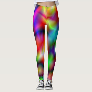Leggings PixDezines Techno Dance/Neon Lights