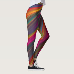 Leggings PixDezines Techno Dance/Neon Lights