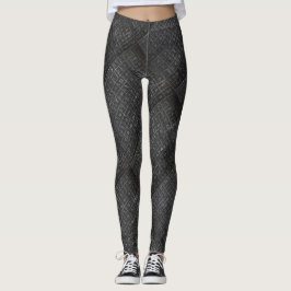 Leggings Pizarra negra de la pizarra de los símbolos de la