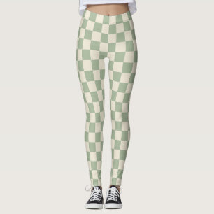 Leggings Pizarra verde y blanco desactivado