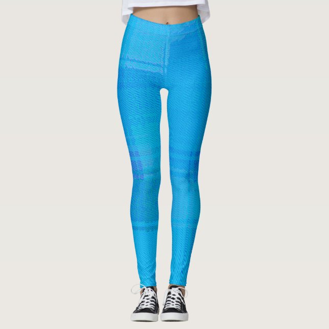 Leggings Placa azul (Anverso)