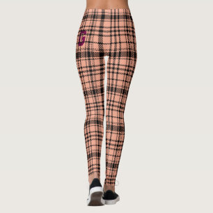 Leggings Placa clásica en blanco y negro