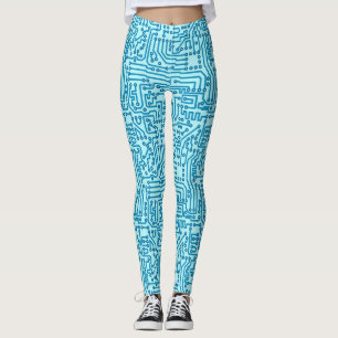 Leggings Placa de circuito electrónica de Digitaces