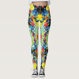 Leggings Placa de crayola fundida
