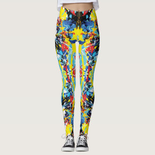 Leggings Placa de crayola fundida