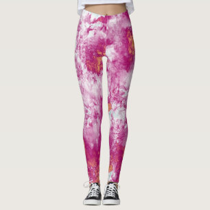 Leggings Placa de pintura colorida #5