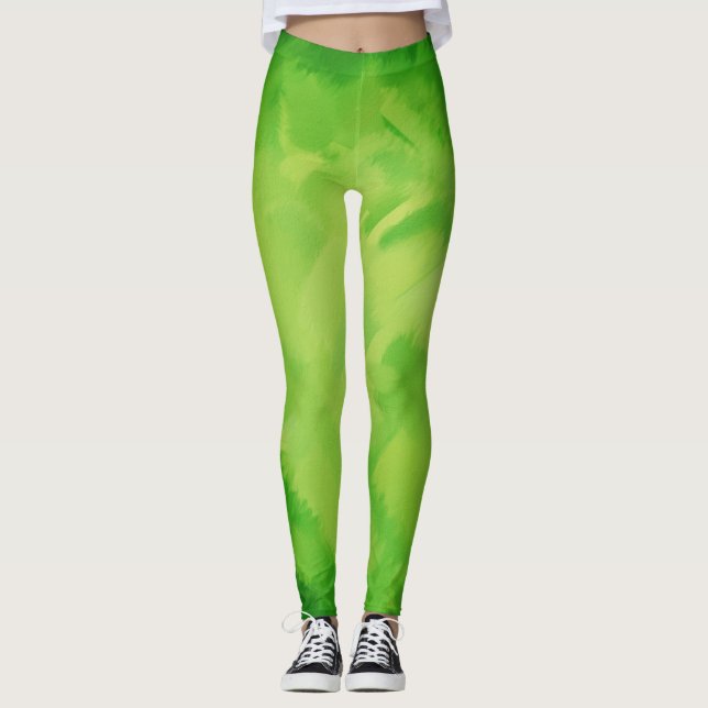 Leggings Placa de pintura de cal (Anverso)