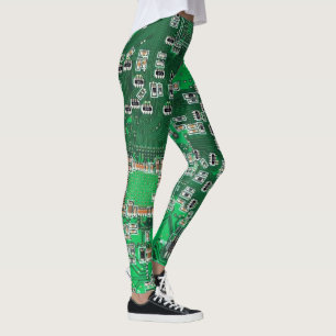 Leggings Placa del circuito impreso para el circuito verde 