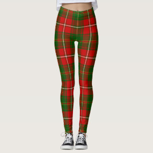 Leggings Placa verde tártara de heno