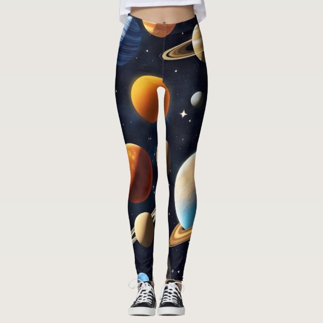Leggings Planes del espacio ultraterrestre 2 (Anverso)