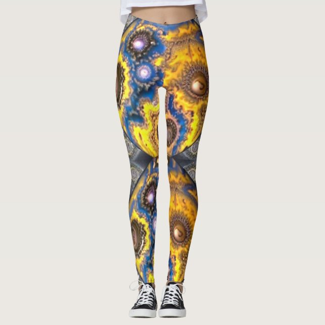 Leggings Planeta y supernova (Anverso)