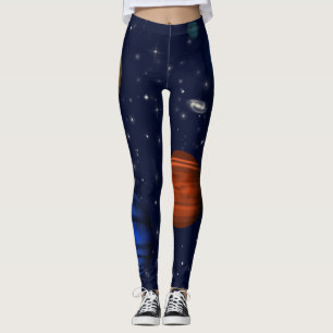 Leggings Planetas y galaxias espaciales