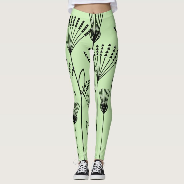 Leggings Plantas de palo (Anverso)