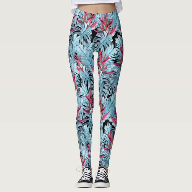 Leggings Plantas tropicales 1. (Anverso)