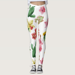 Leggings Plantas y flores