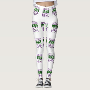 LEGGINGS PLANTILLA DE TEXTO DE IMAGEN BLANCA SIMPLE EDITABL