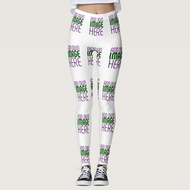 LEGGINGS PLANTILLA DE TEXTO DE IMAGEN BLANCA SIMPLE EDITABL (Anverso)