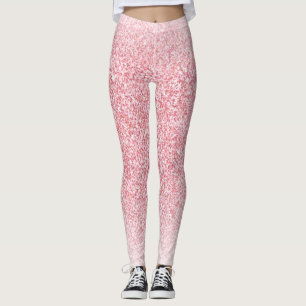 Leggings Plantilla moderna de moda Rosa Gold
