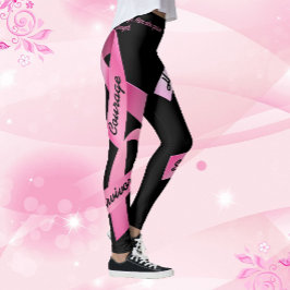 Leggings Plantilla personalizada de palabras de alimentació