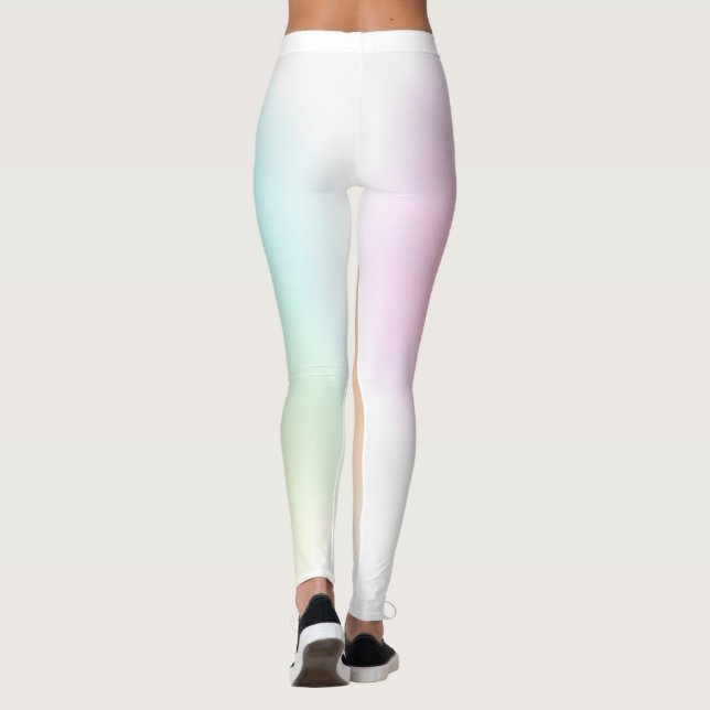 Leggings Plantilla superior elegante y colorida moderna (Reverso)