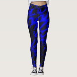 Leggings Plasma azul