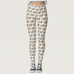 Leggings Plata de pollo y arroz NYC Comida de carrito halal