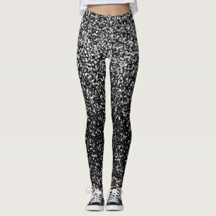 Leggings Plata Disco Glam