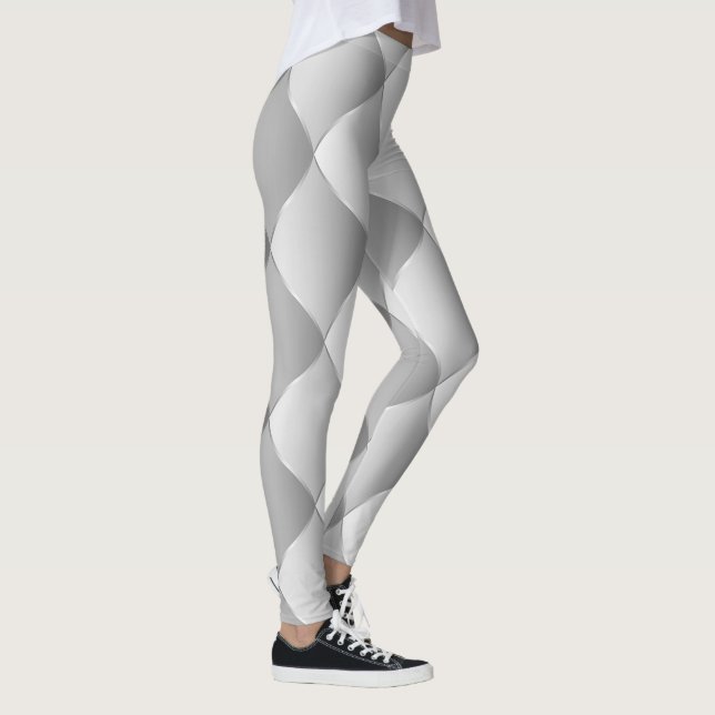 Leggings Plata suave de lujo (Derecha)