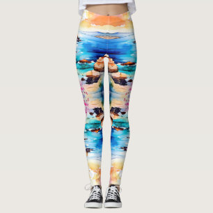 Leggings "Playa aislada"