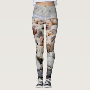 Leggings playa de guijarros naturales