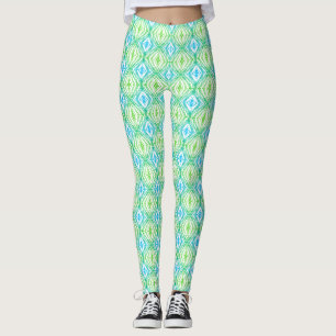 Leggings Plaza geométrica y diamante