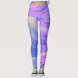 Leggings plumas abstractas de Phoenix