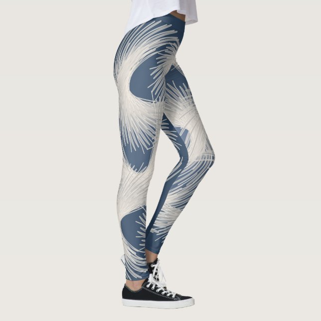 Leggings Plumas blancas voladoras (Derecha)