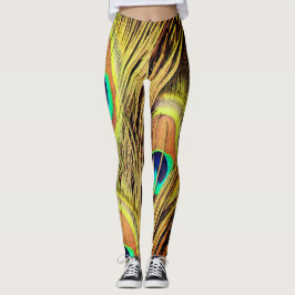 Leggings Plumas de Pavo Real 2