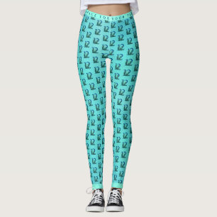 Leggings Plumas de pavo real del 12º aniversario