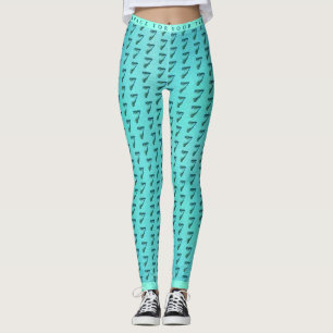 Leggings Plumas de pavo real del 7º aniversario