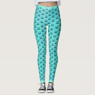 Leggings Plumas de pavo real para cumpleaños o aniversario