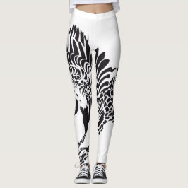 Leggings Plumas lleno las piernas