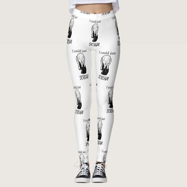 Leggings ¿Podría simplemente gritar Thunder_Cove? (Anverso)