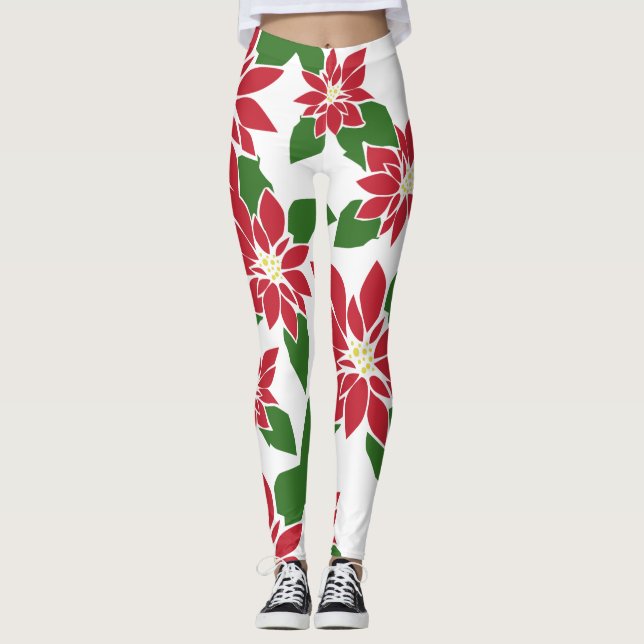 Leggings Poinsettia (Anverso)