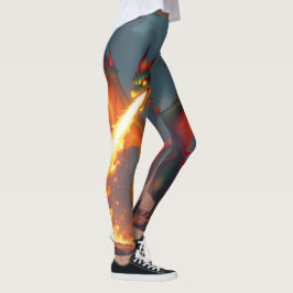 Leggings Pokémon und seine Treue Freunde Leinwanddruck