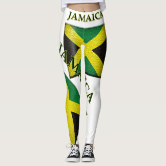 Leggings Polainas 1 de la bandera de Jamaica