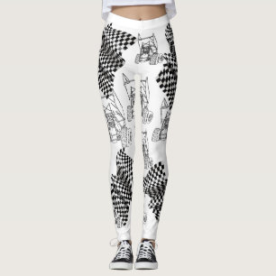Leggings Polainas 1 del coche del sprint de la suciedad