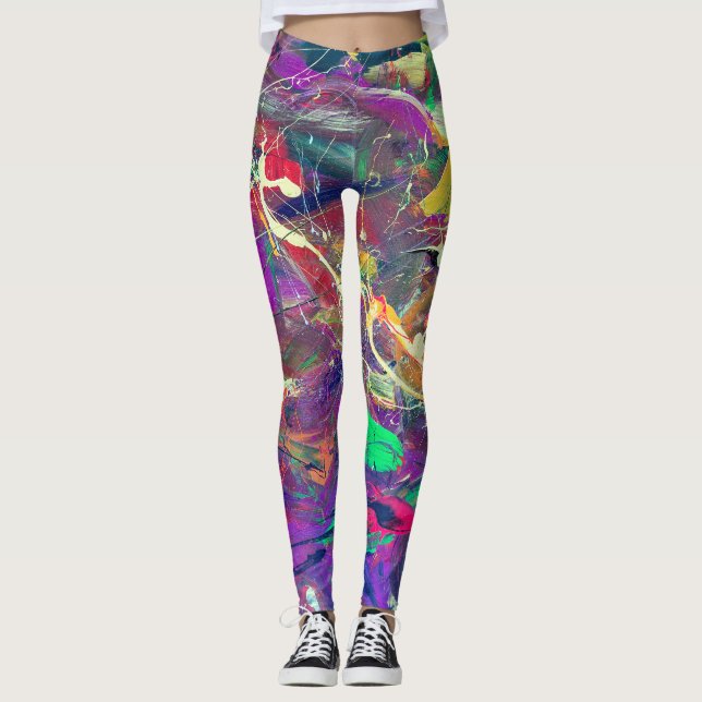 Leggings Polainas 2017 del arte (Anverso)