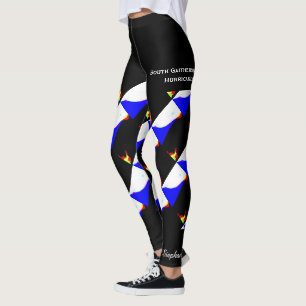 Leggings Polainas abstractas del equipo/del club con